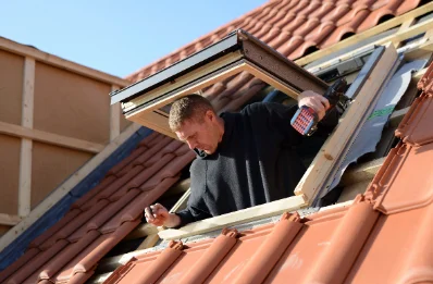 Pose de fenêtres de toit Velux au Broc